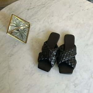 Open Edit Braided Sandals